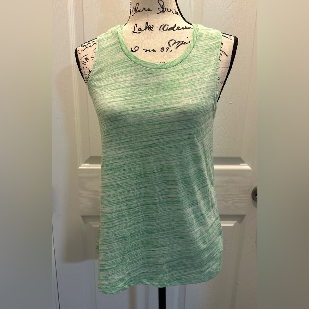 GAP Heathered Mint Green Sleeveless Tank